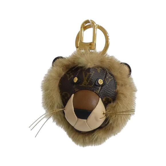 Louis Vuitton Monogram Porte-Clés Lion M69512 Key Ring
